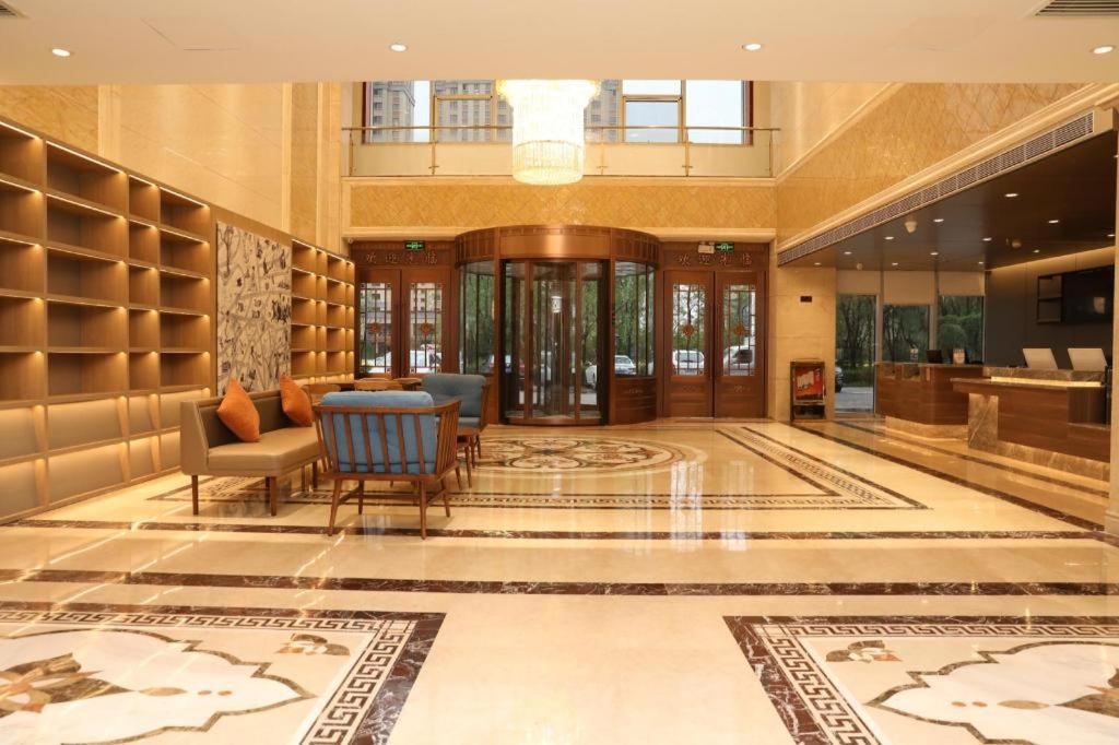 El lobby o recepción de Hanting Hotel Ordos Yijinholoqi Wenming Road