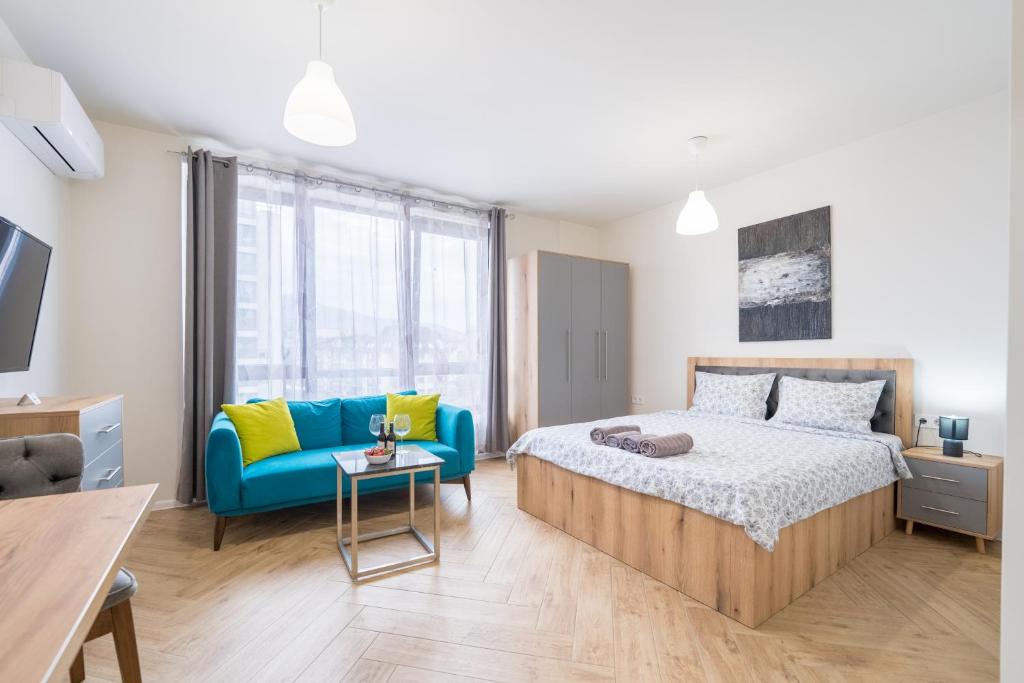 Travel Proud WOW studios for rent - bul Montevideo 25A - B - Studio Supérieur Avec Vue Sur La Montagne