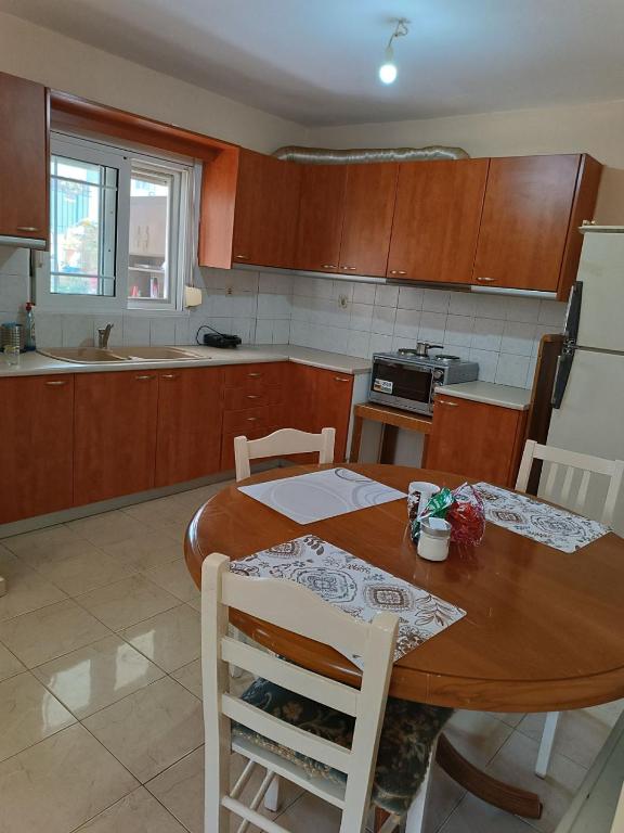 Kuchyňa alebo kuchynka v ubytovaní Stavros Apartments