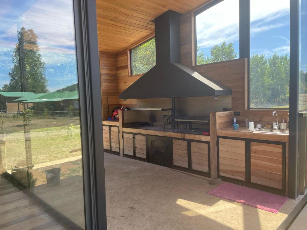 Cucina o angolo cottura di Altos de Huellahue