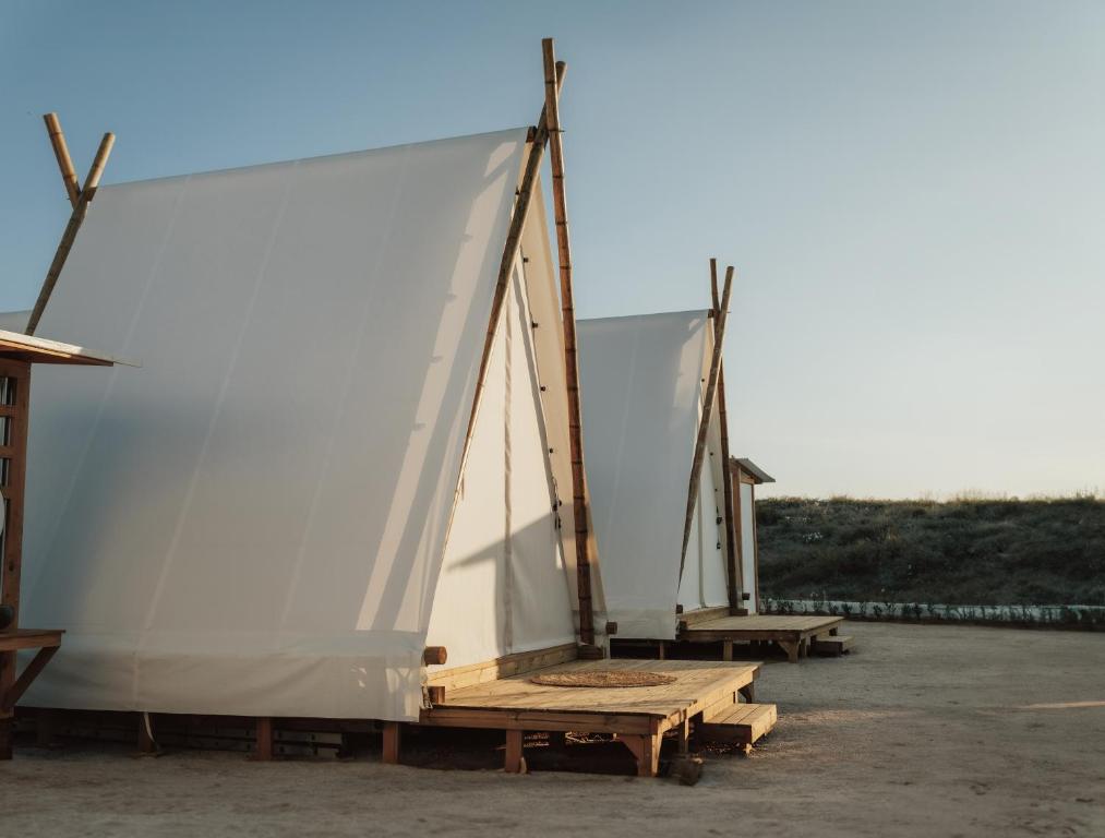 Příroda nedaleko luxury tent