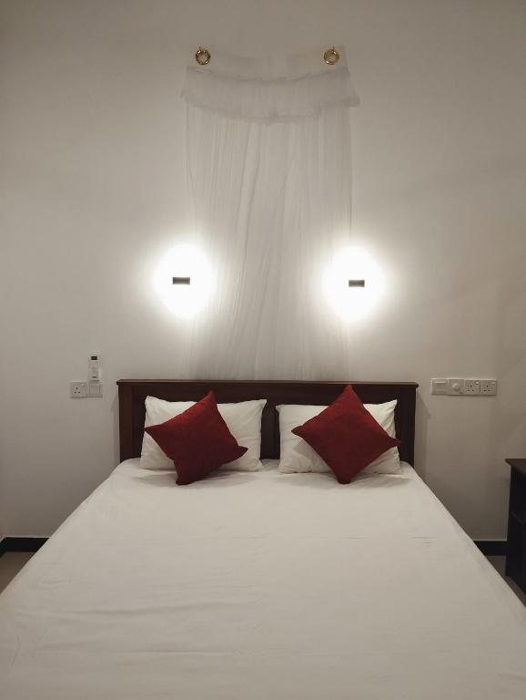 Postel nebo postele na pokoji v ubytování Serene Bliss Villa