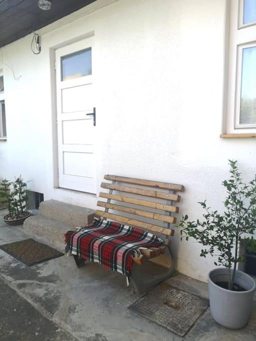 Posezení v ubytování Casa Linum. U centra Zlína s atmosférou venkova.