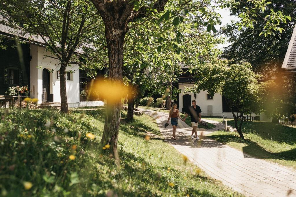 Zahrada ubytování Naturel Hoteldorf Schönleitn