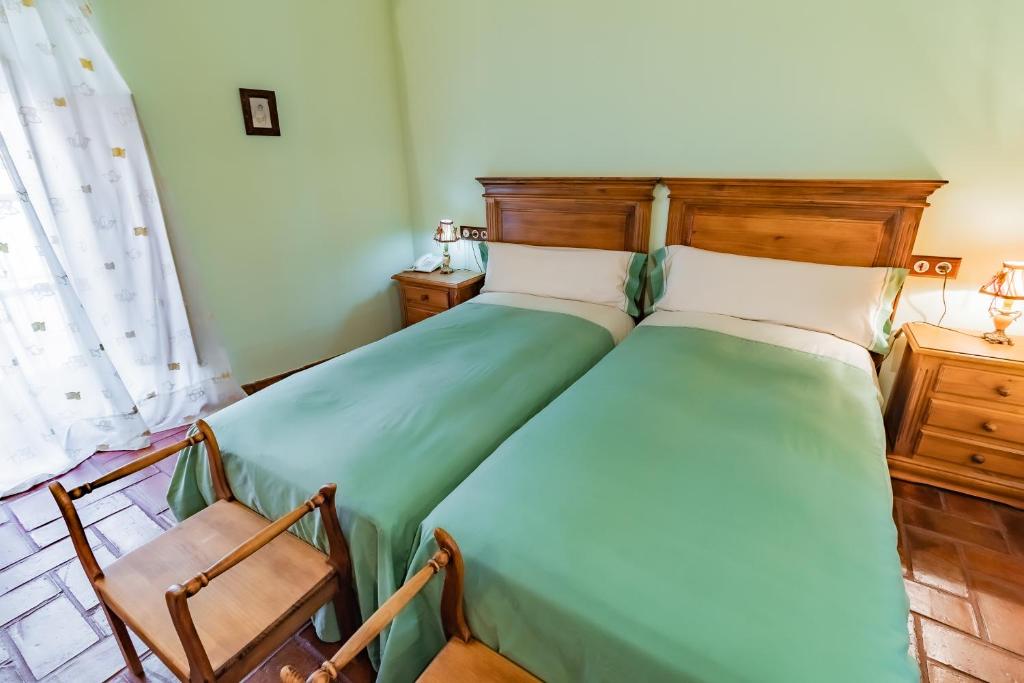 Posteľ alebo postele v izbe v ubytovaní Hotel Rural La Sinforosa