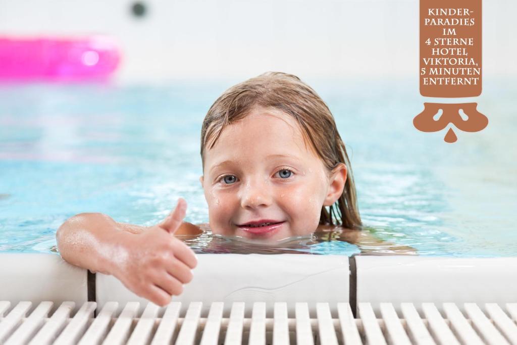 Hosté ubytování "Viktoria Apartments" - Annehmlichkeiten von 4-Sterne Familien-und Wellnesshotel Viktoria können mitgenutzt werden