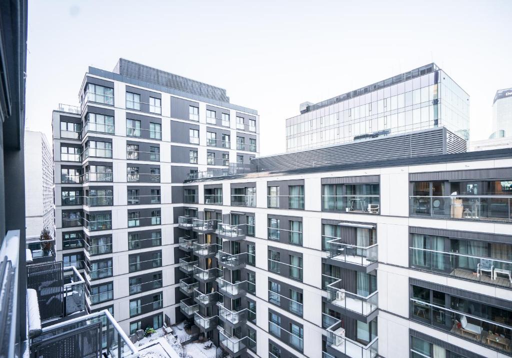 Budynek, w którym mieści się apartament