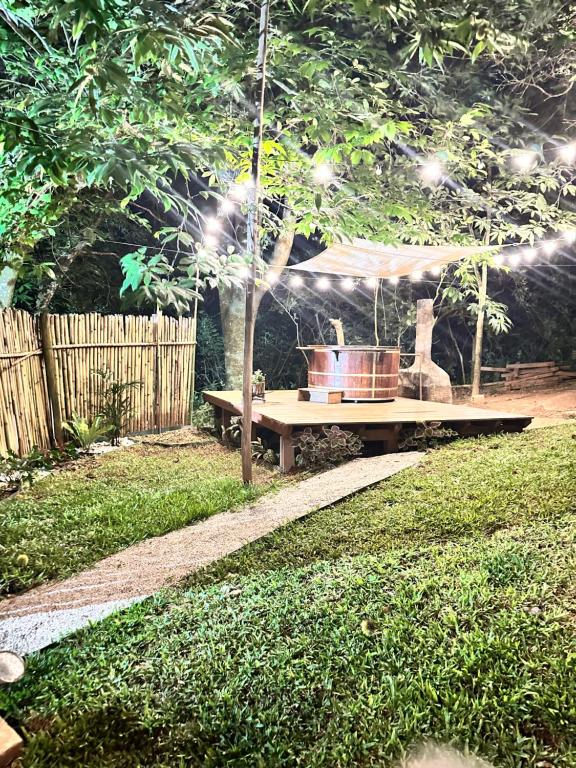 Zahrada ubytování Casa Aconchego Recanto Santa Fé