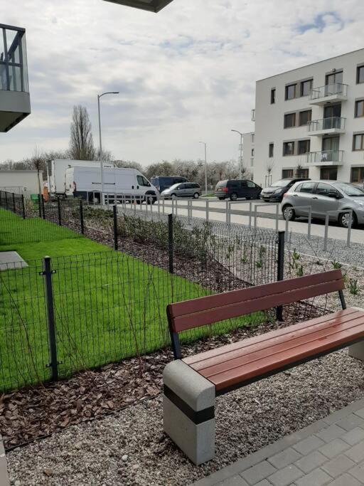 Vonkajšia záhrada v ubytovaní Apartament Przy Plaży Gdańsk