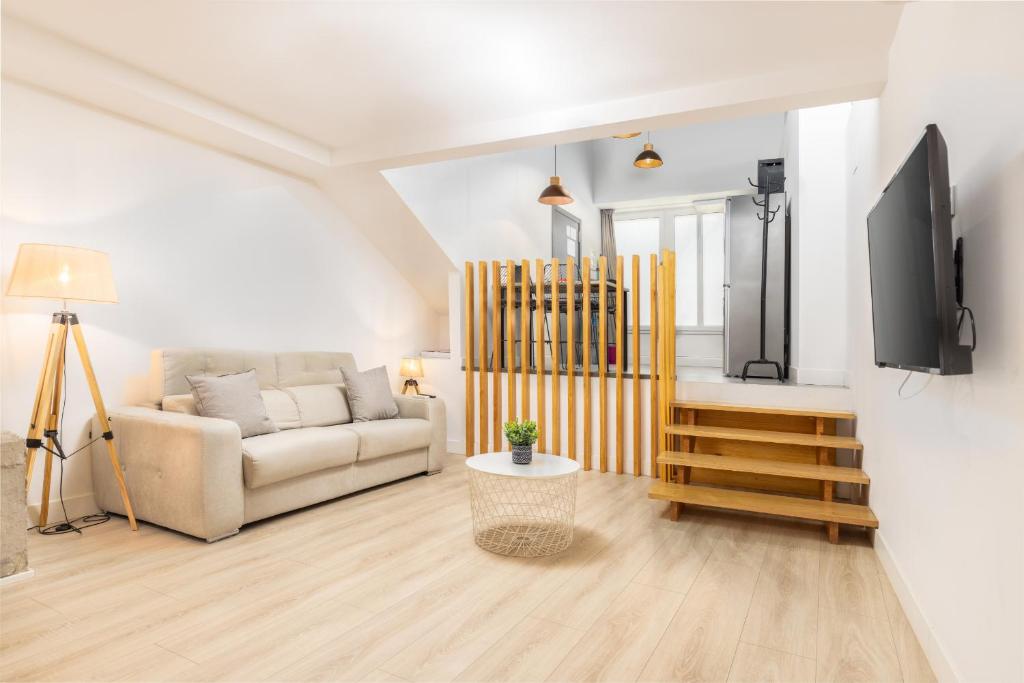 Posedenie v ubytovaní Egona -Apartamentos Itxaropena Zarautz
