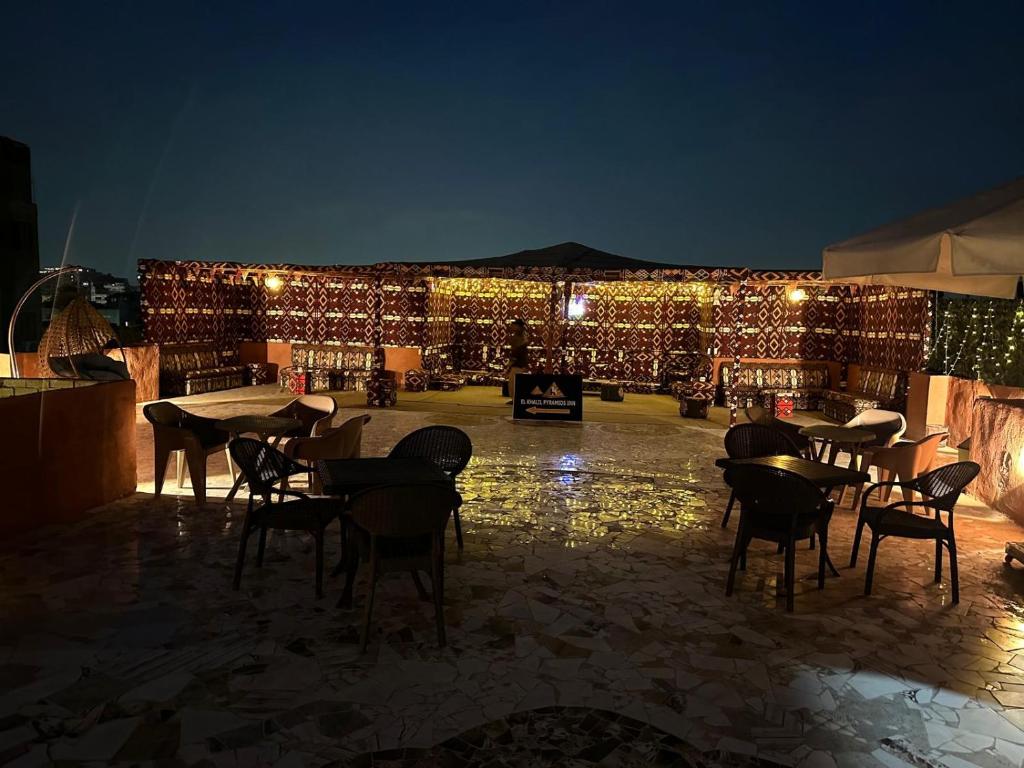 Restaurace v ubytování El Khalil Pyramids View Inn