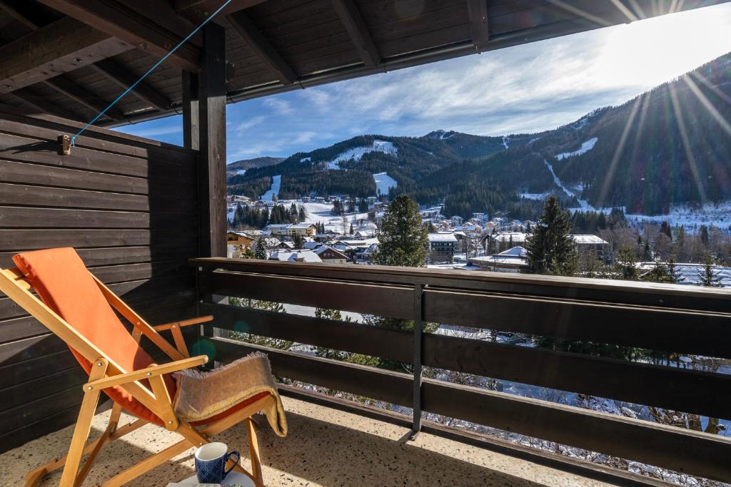 Nespecifikovaný výhled na hory nebo výhled na hory při pohledu z bed and breakfast