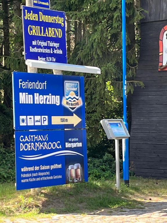 Certifikát, hodnocení, plakát nebo jiný dokument vystavený v ubytování Möwenblick Bakenberg-41 Ferienwohnung mit Terrasse, Doppelbett, Schlafsofa, vollständige Komfortküche