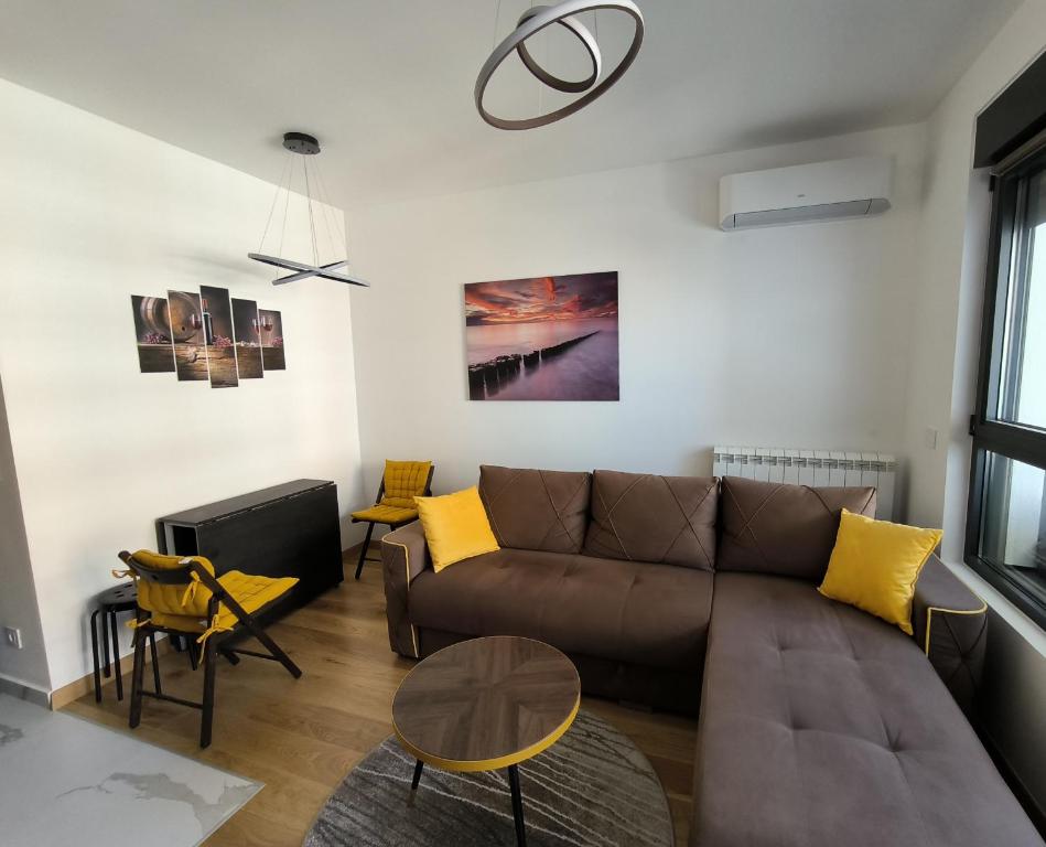 Posezení v ubytování Viva apartment in condominium