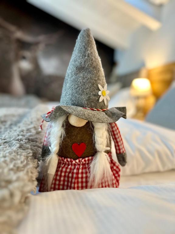 Postel nebo postele na pokoji v ubytování Si Mezzana Home