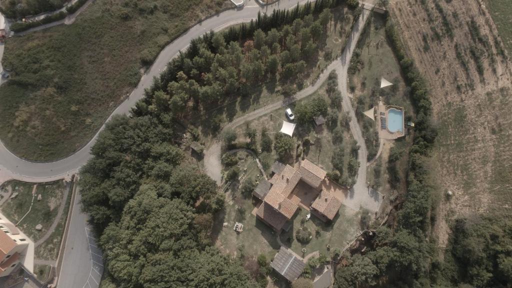 Widok z lotu ptaka na obiekt San Martin del Colle Holiday Home