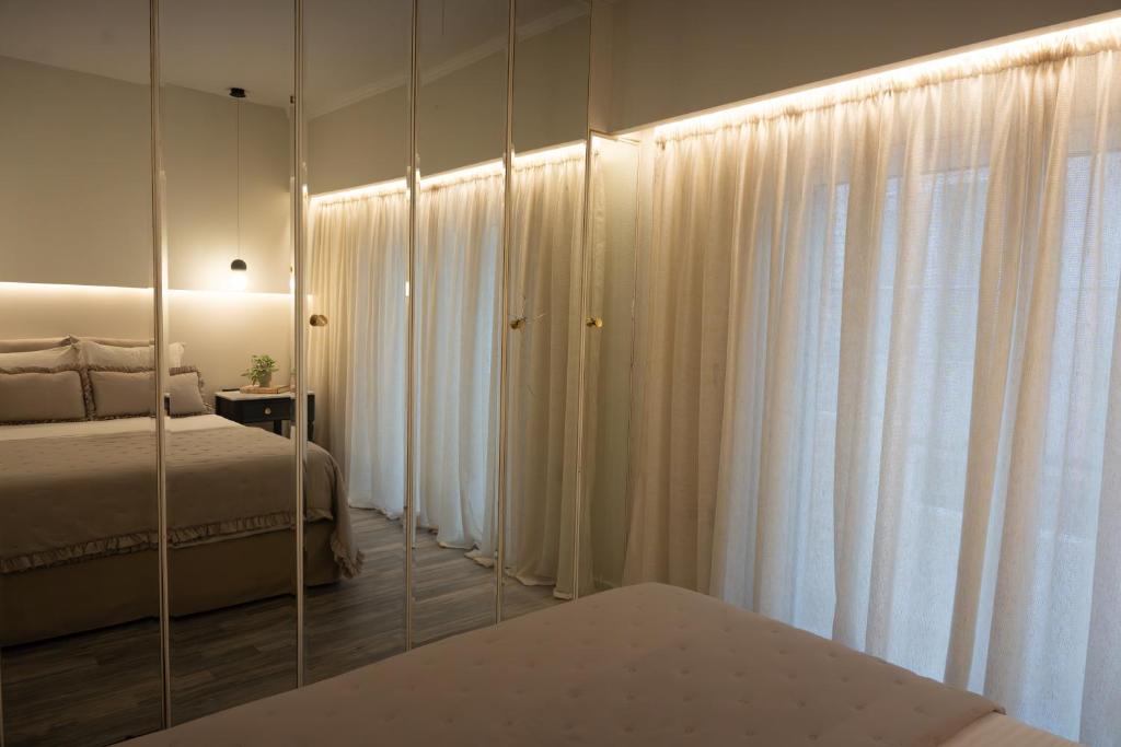 Voodi või voodid majutusasutuse Ixia home toas