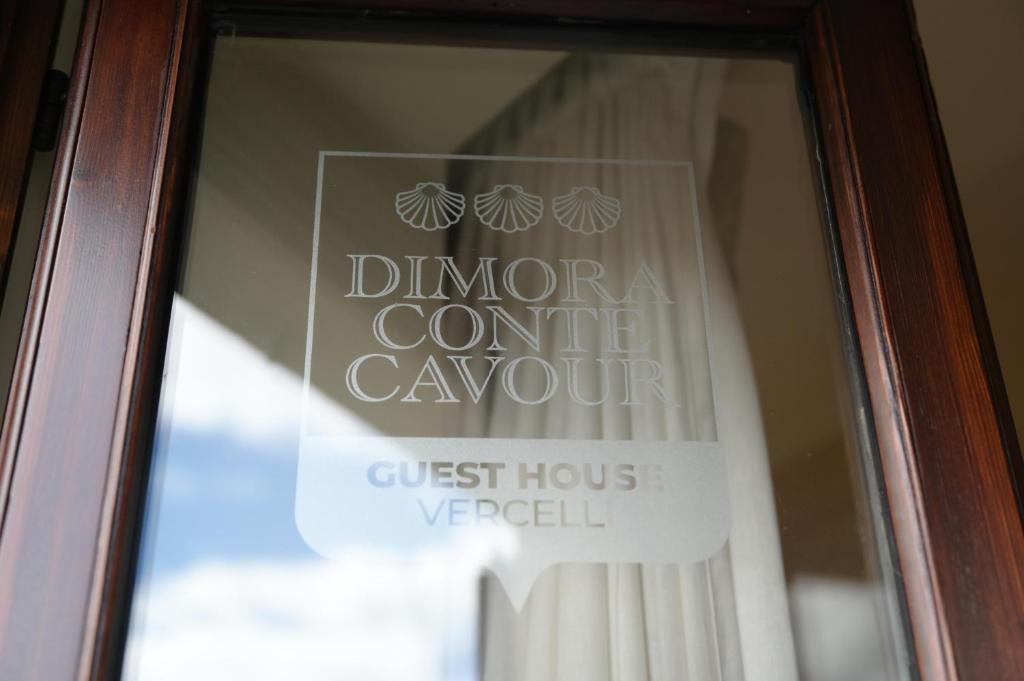 Certifikát, hodnocení, plakát nebo jiný dokument vystavený v ubytování Dimora Conte Cavour