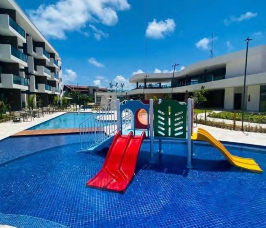 Πισίνα στο ή κοντά στο Flat em Muro Alto - Porto de Galinhas - Makia Térreo 018D
