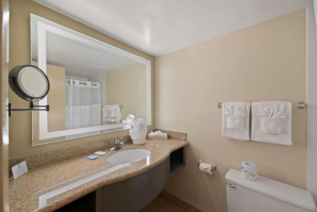 Koupelna v ubytování Best Western Orlando Gateway Hotel