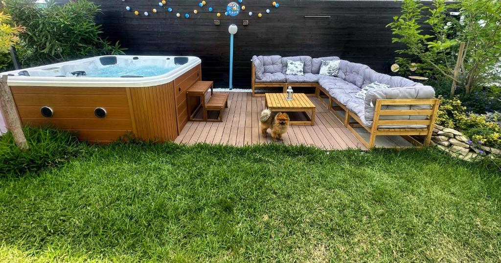 Zahrada ubytování B&B Dimora delle Ninfee