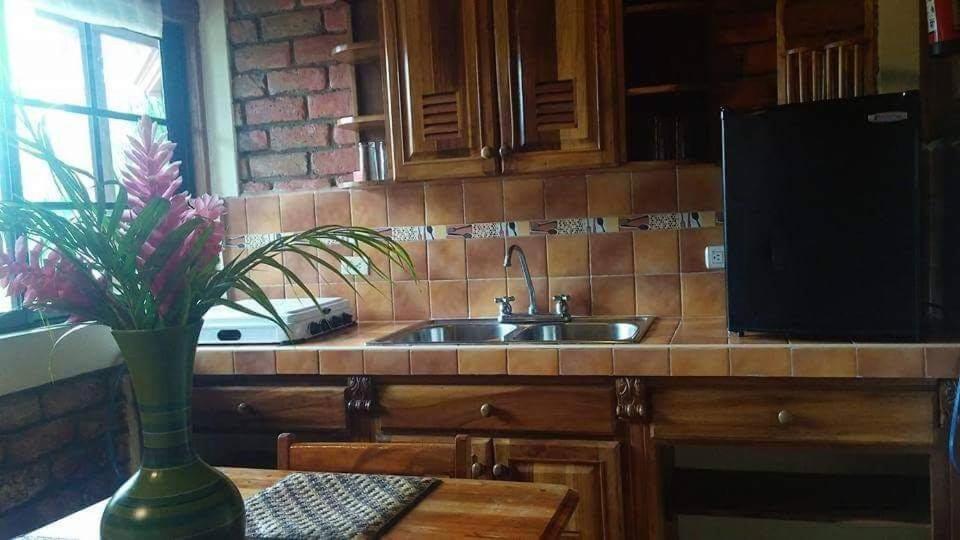 Kuchyň nebo kuchyňský kout v ubytování Eventos y villas Terra Bella