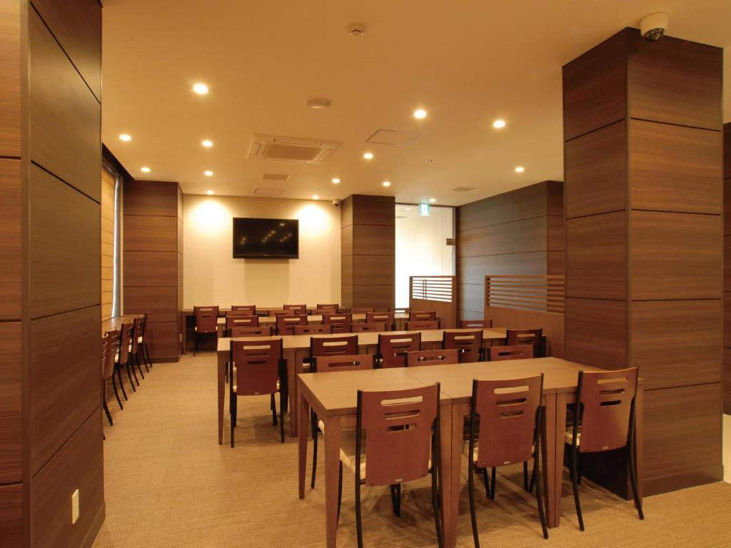 TV a/nebo společenská místnost v ubytování AB Hotel Fukaya