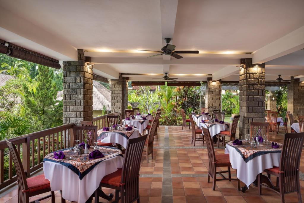 Restaurace v ubytování Kori Ubud Resort, Restaurant & Spa