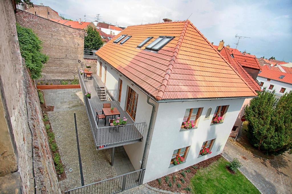 Budova, kde se bed and breakfast nachází