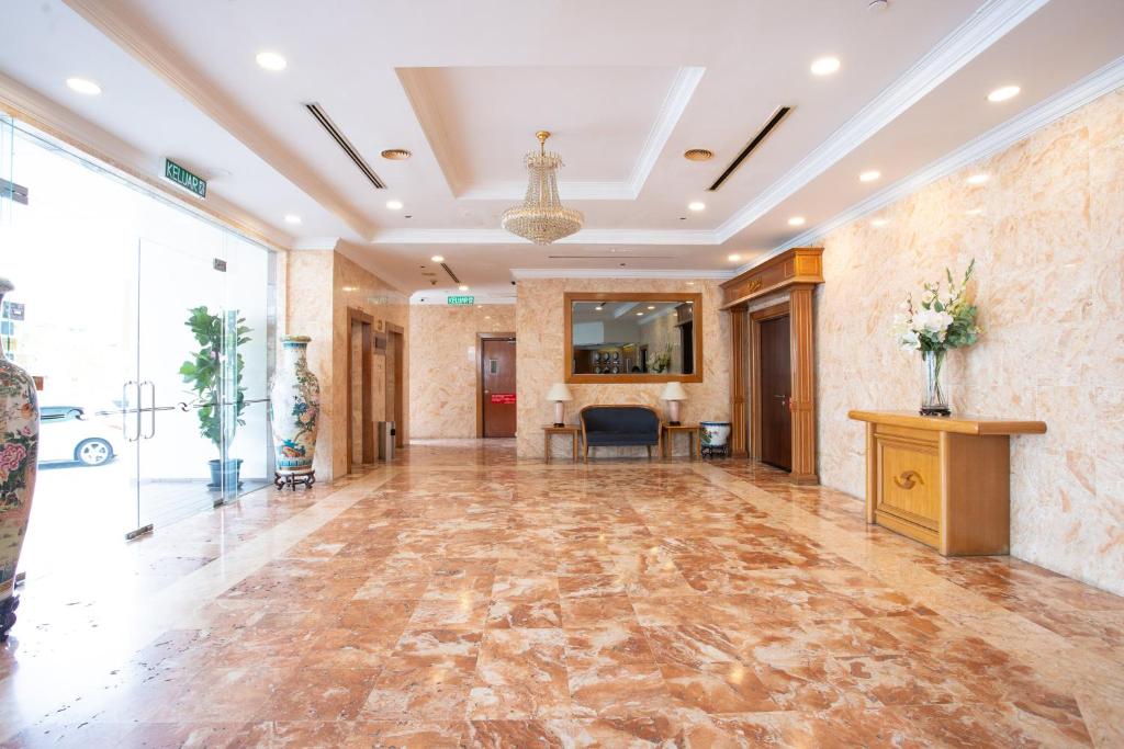 TV a/nebo společenská místnost v ubytování Somerset Hotel