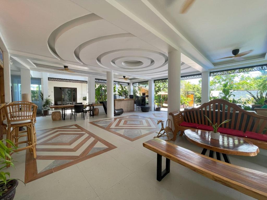 Posezení v ubytování Azul de Panglao Hotel
