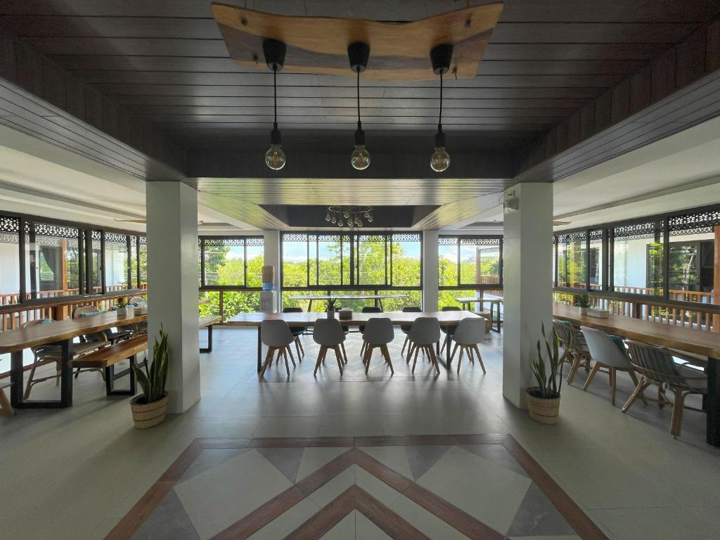 Restaurace v ubytování Azul de Panglao Hotel