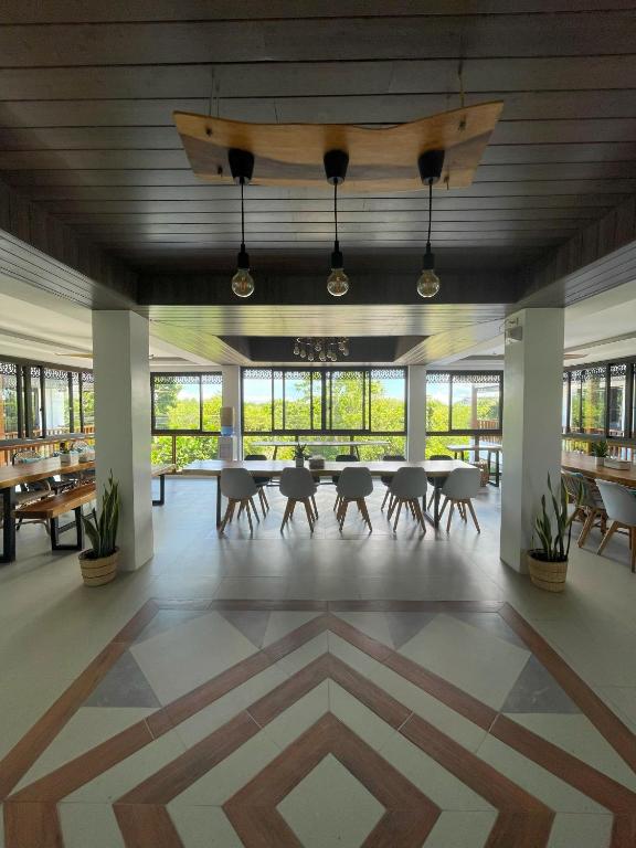 Restaurace v ubytování Azul de Panglao Hotel