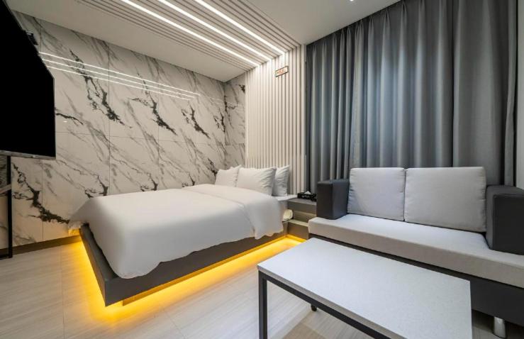Posezení v ubytování Reina Hotel