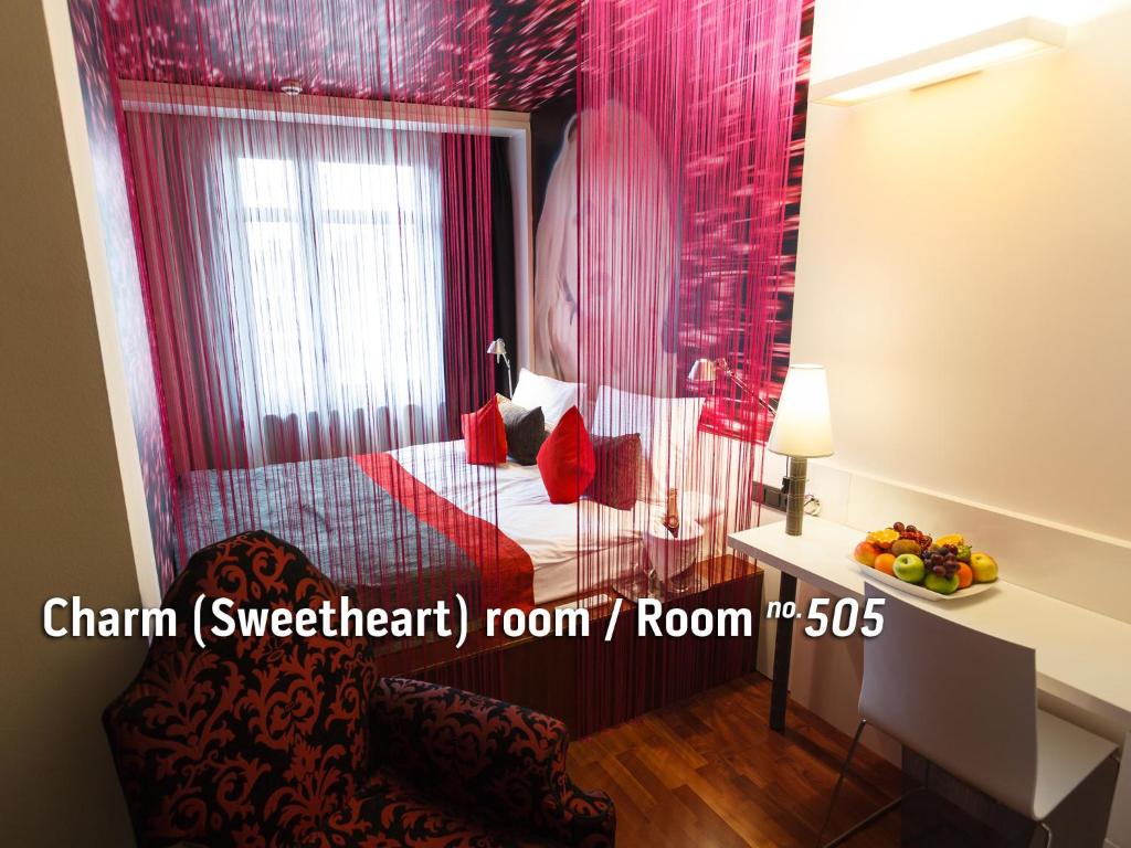 Posezení v ubytování Bohem Art Hotel
