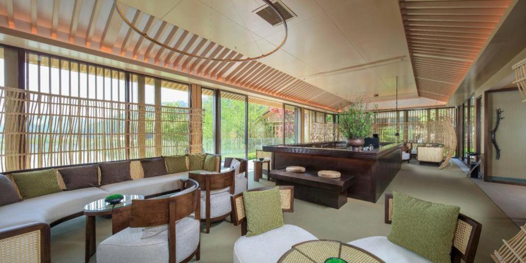 Posezení v ubytování The Mulian Hotel