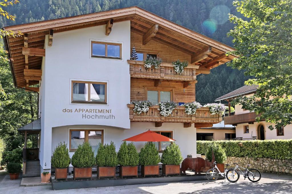 akritkritkritkritkritkritkrit huis in de bergen bij Alpen Appartements Hochmuth in Mayrhofen