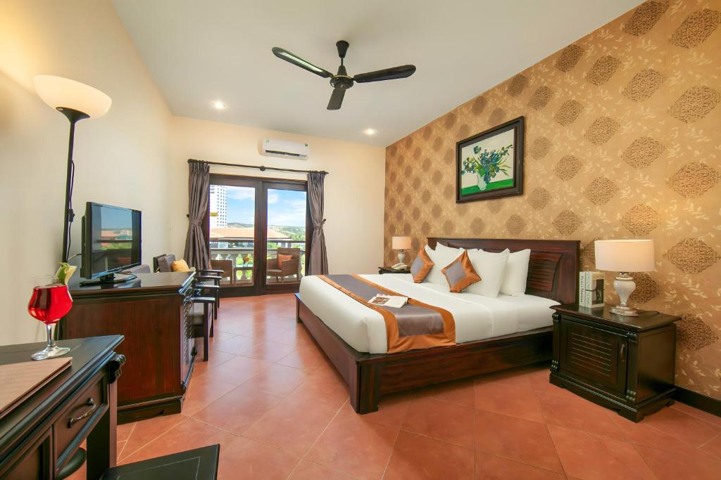 Phòng Deluxe Giường Đôi Nhìn Ra Biển