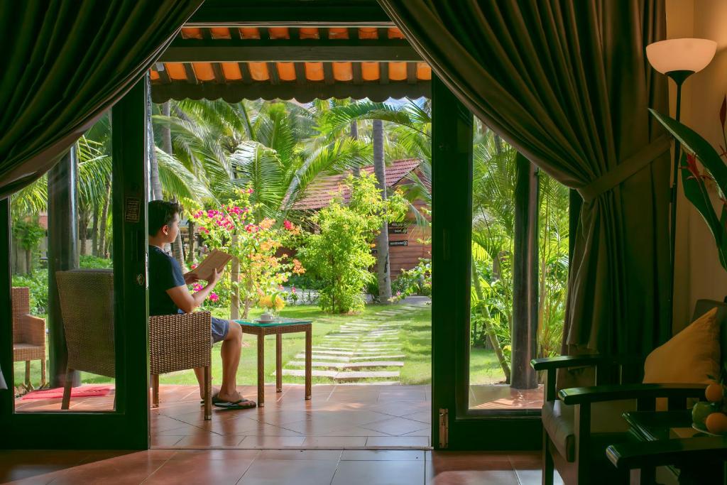 Bungalow Nhìn ra vườn