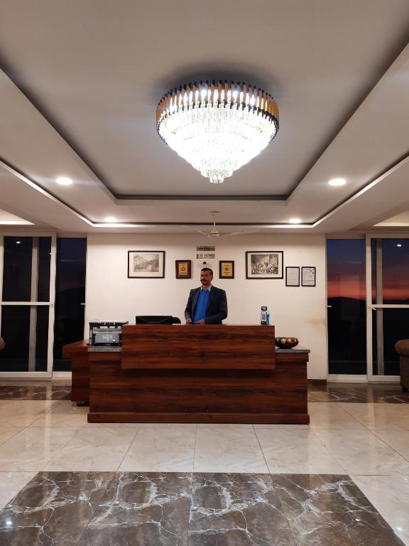 Vstupní hala nebo recepce v ubytování Hotel Chail Residency