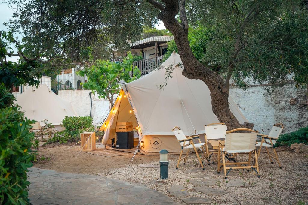Zahrada ubytování Kampaoh L'Almadrava - Costa Dorada