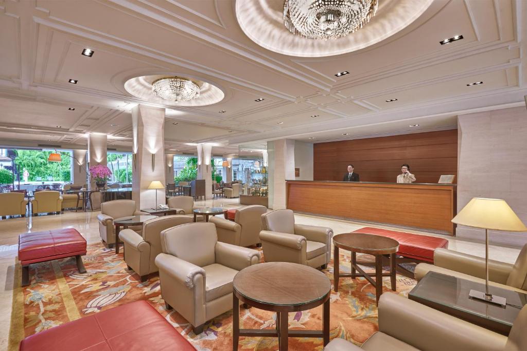Khu vực ghế ngồi tại Goodwood Park Hotel