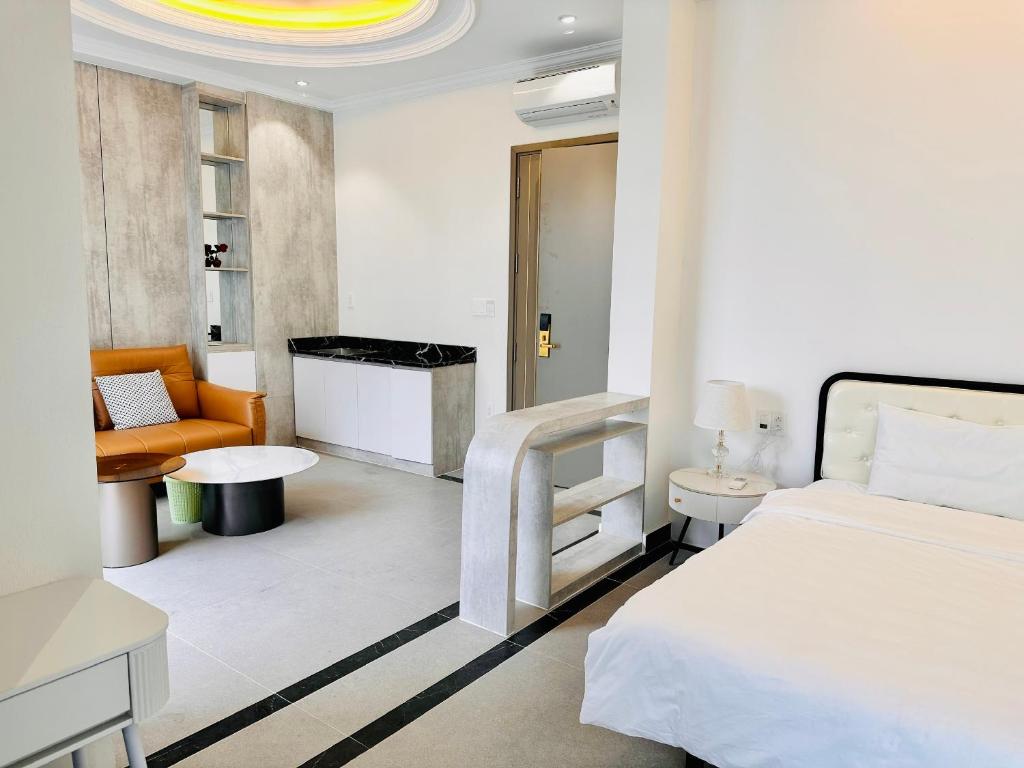 58 House - Mỹ Anh Homestay - Habitación Familiar Con Balcón