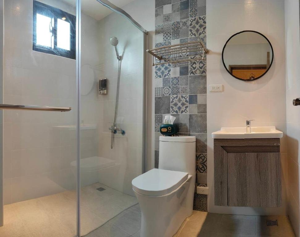 Koupelna v ubytování Mi Hai B&B