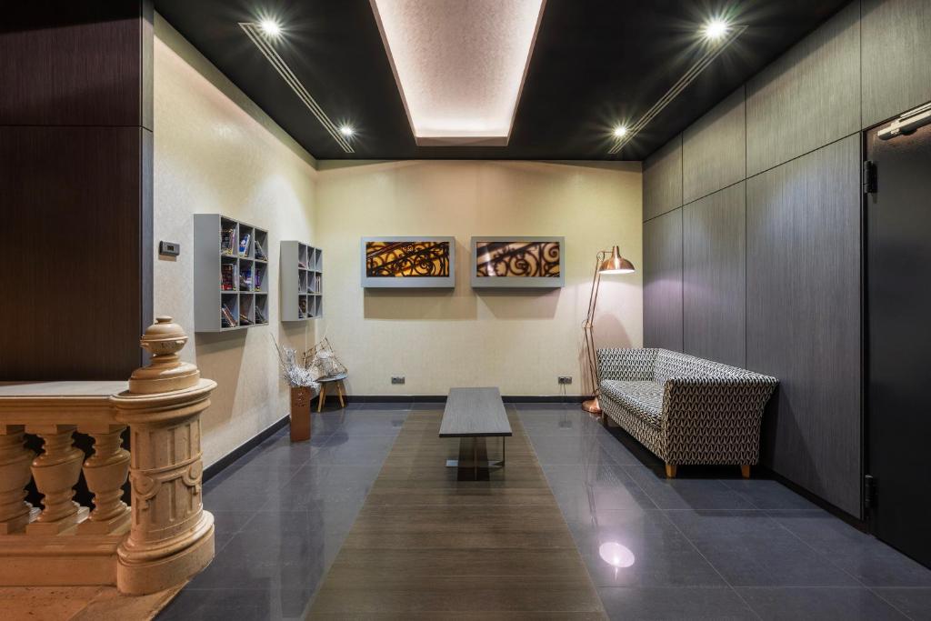Posezení v ubytování Eurostars Palazzo Zichy