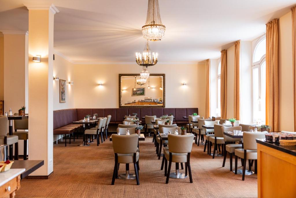 Restaurace v ubytování Hotel Kronprinz Hamburg Hauptbahnhof