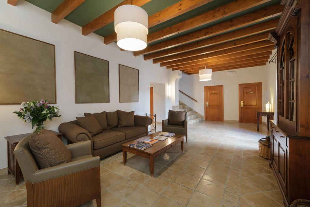 Posezení v ubytování Can Xim-Turismo de Interior