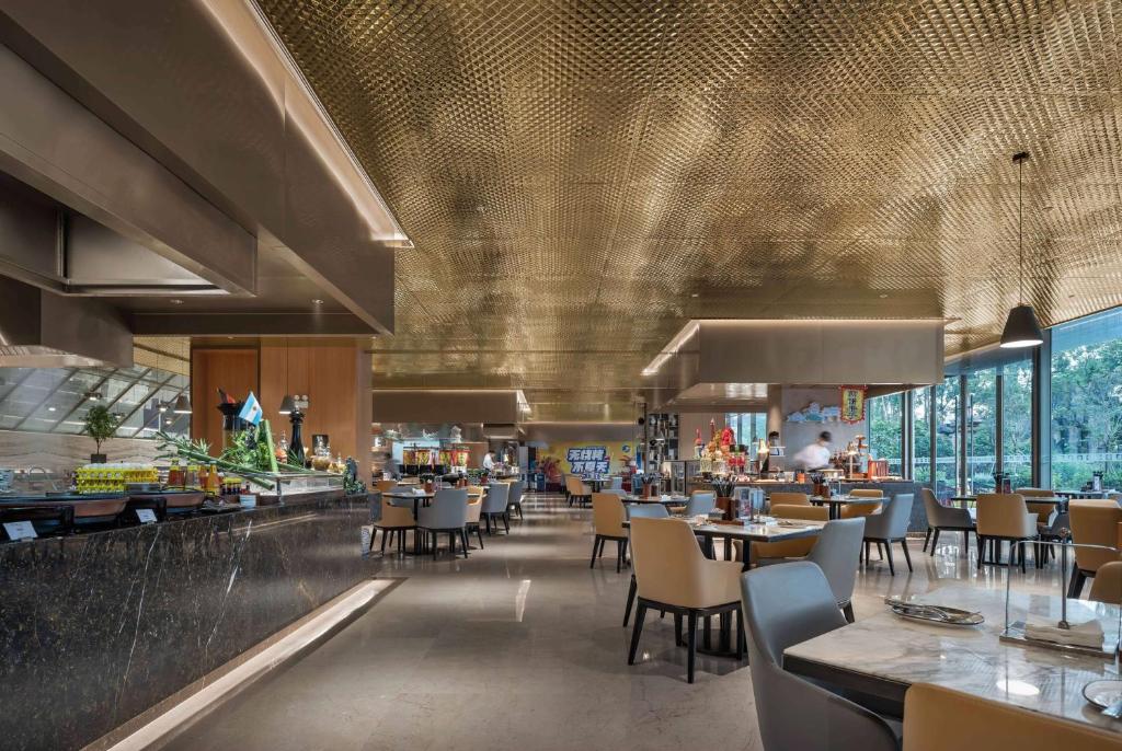 Restaurace v ubytování Wyndham Grand Zhaoqing Downtown