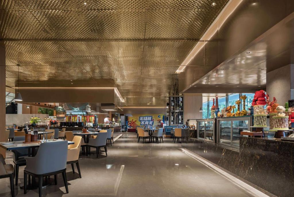 Restaurace v ubytování Wyndham Grand Zhaoqing Downtown
