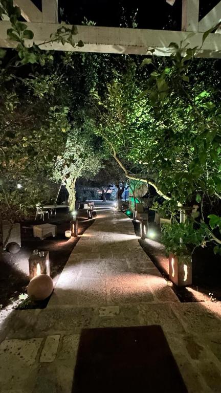 Zahrada ubytování Masseria Barone Gambadoro